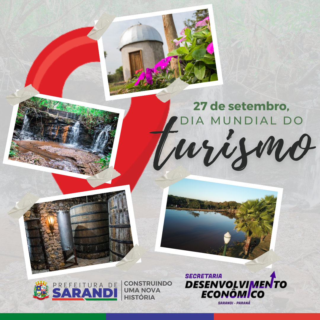 27 de setembro - Dia Mundial do Turismo